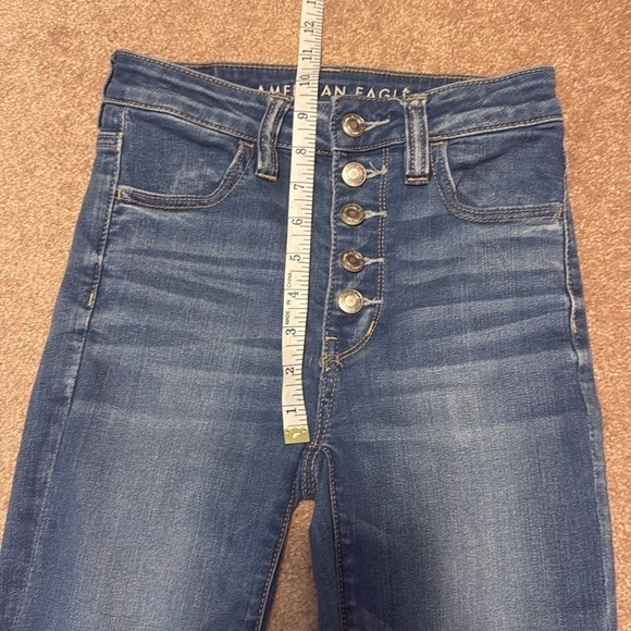 American eagle super hi-rise jegging size 2 short - Picture 2 of 7